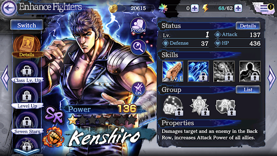 FIST OF THE NORTH STAR Mod Apk (Weak Enemy) Download 7