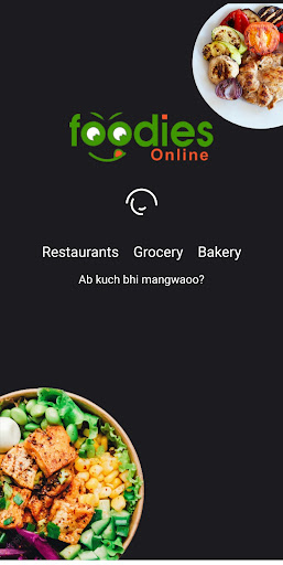 Android application FoodiesOnline screenshort