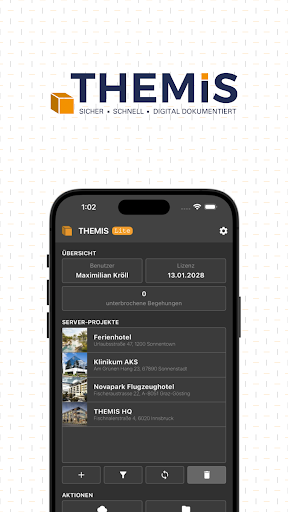 Android application THEMIS lite screenshort