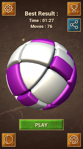 3d puzzle Lions Sphere kubik! Screen 3