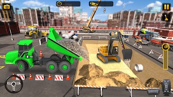 Heavy Construction Simulator Game: Excavator Games