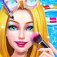 Pool party – макияж девочек