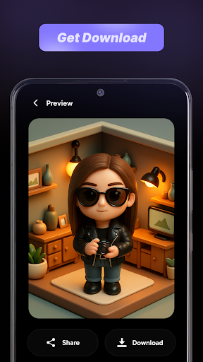 Chibi Diorama  3D Miniature