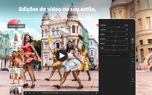 Lightroom Edite fotos e vídeos Screenshot