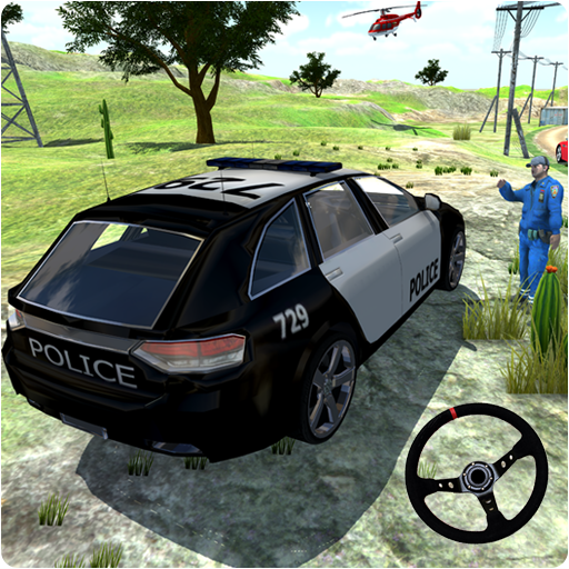 Police Car Game Laai af op Windows