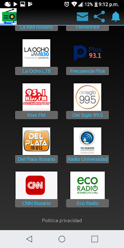 Radios Rosarinas Screen 2