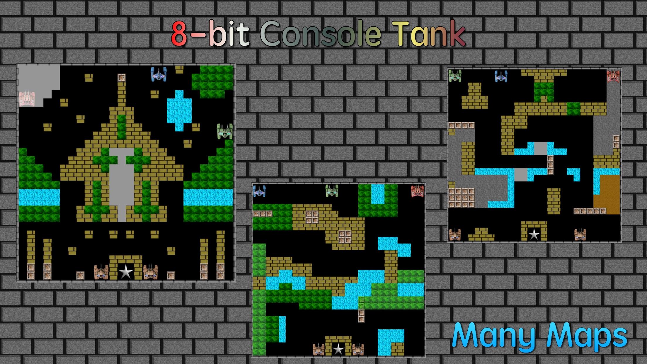 Android application 8-bit Console Tank screenshort