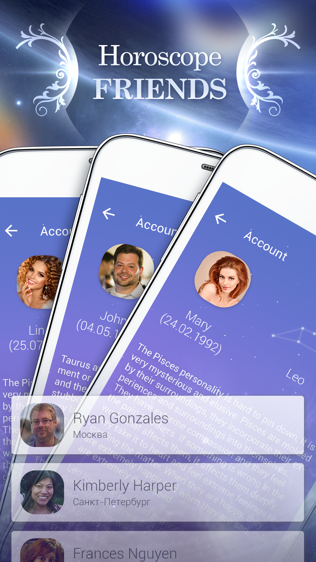 Android application Daily Horoscope - Zodiac Astrology & Horoscope App screenshort