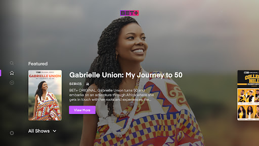 BET+ screenshot
