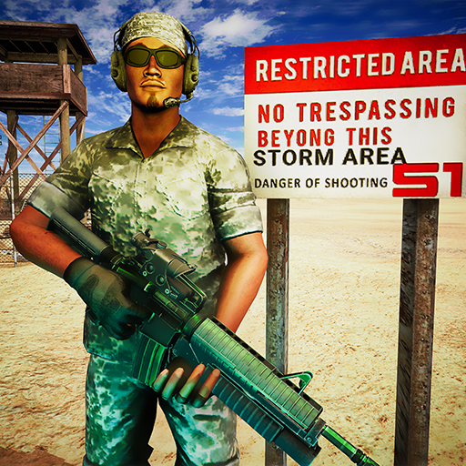 Area 51 Alien Shooter Games logo