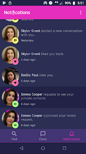 Basbes -Eye contact dating app