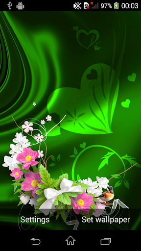 Android application Blossom Flower HD Wallpapers screenshort
