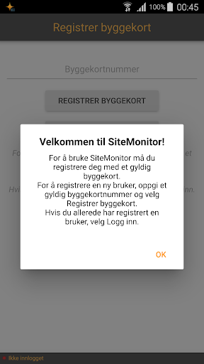 SiteMonitor Screen 2