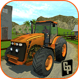 Farming Tractor Simulator- Farm Harvest Games icon