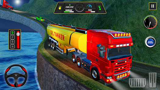 Offroad Oil Tanker Truck Games screenshots 2