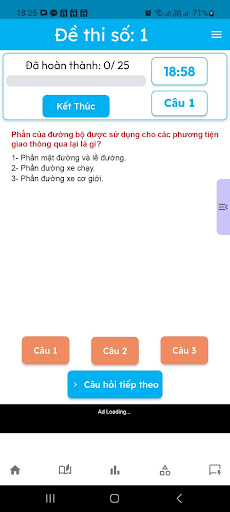 450 câu lý thuyết xe máy A2 Screen 2
