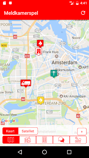 Android application Meldkamerspel screenshort