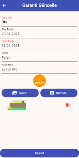 Garanti Takip Screenshot 4 - AppWisp.com