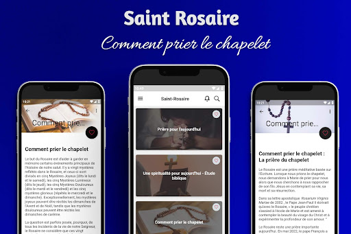 Android application Saint-Rosaire screenshort