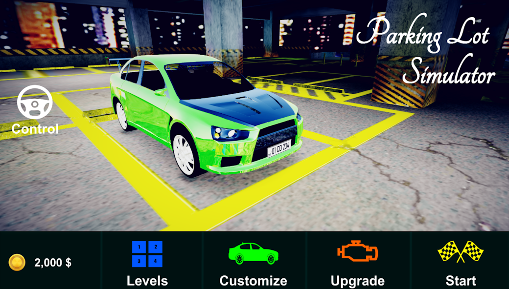 Parking Lot Simulator 0.1 APK + Мод (Unlimited money) за Android