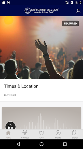 Android application Empowered Believers screenshort