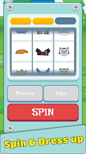 SadCat: Spin and Dress Up Cat