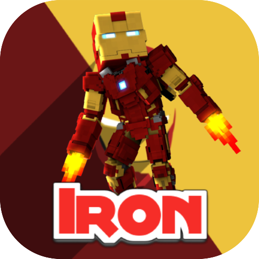 Iron Hero Man Mod For MCPE logo
