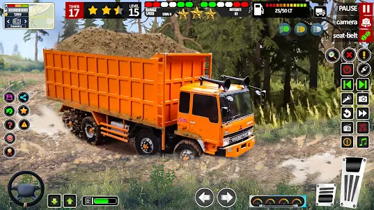 화물 트럭 게임: 진흙 트럭