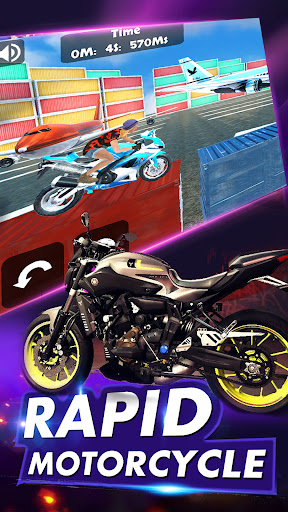 Android application Stunt Moto Rider Extreme Races screenshort