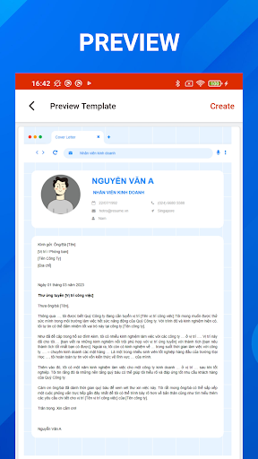 Cover Letter for Job App