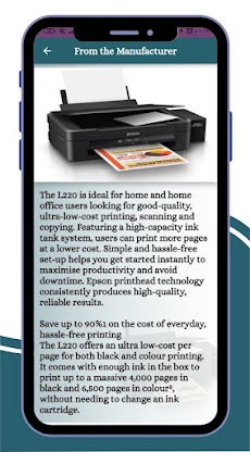 Epson L220 Printer Guideのおすすめ画像4