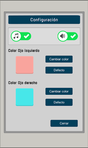 Vista previa de la aplicación
