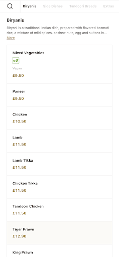 Redland Tandoori Screen 3