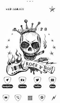 スカル壁紙 Rock N Roll Androidアプリ Applion