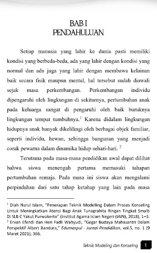 Teknik Modeling Dan Konseling