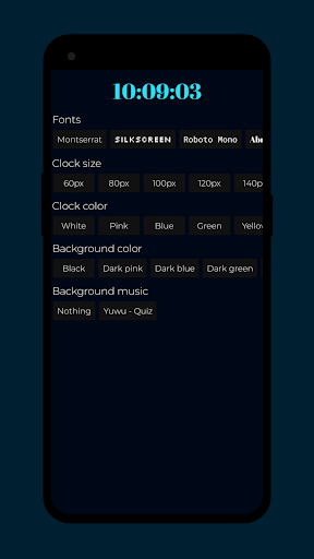 BigClock: Large digital clock Screen 3