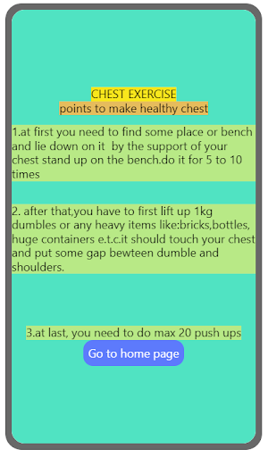 Fitness App Screen 3