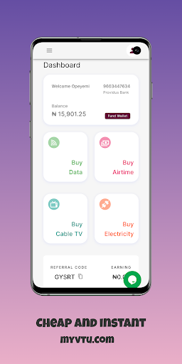 MyVTU : Cheap Data and Airtime Screen 3