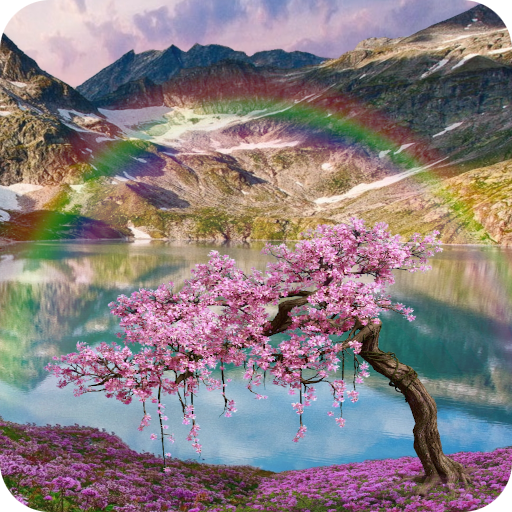 Mountain Landscape Wallpaper Logo