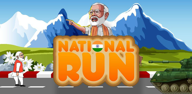 Kashmir  370 Modi Run - Political Fun Game of 2020