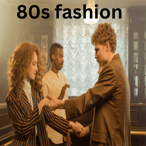 80s fashion logo