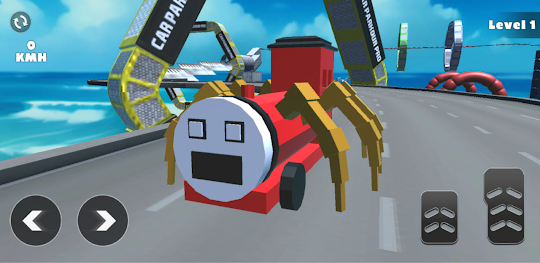 Choo Spider Train Monster