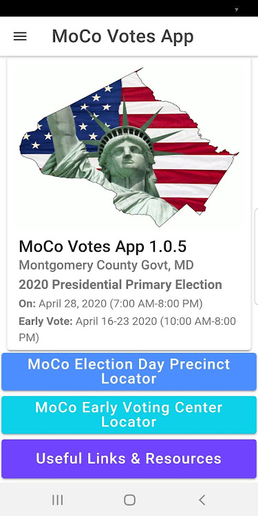 MoCo Voters App - 2.0.9 - (Android)