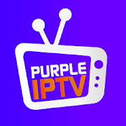 IPTV Smart Purple Player - No Ads  Icon