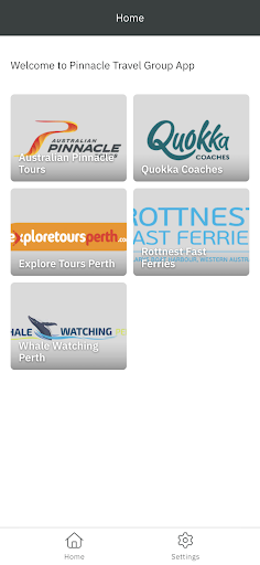Android application Pinnacle Travel Group screenshort