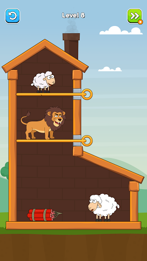 Hero Sheep- Pin Pull & Save Sheep screenshots 4