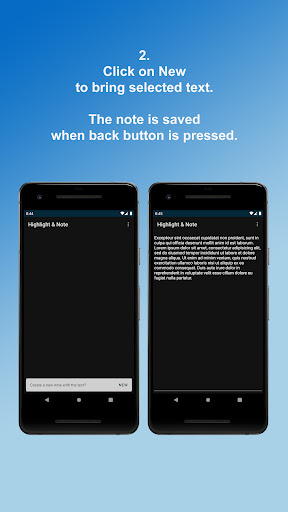 Highlight & Note Screen 2