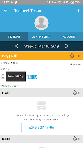 Android application Mayfair Clubs screenshort