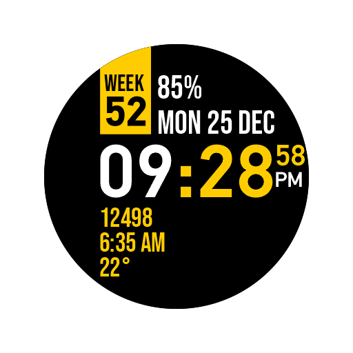 Week Watch Face logo