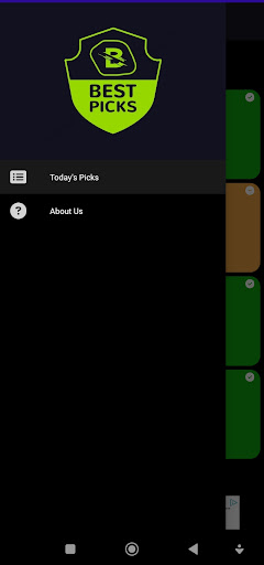 Android application Best Picks screenshort